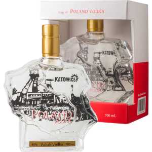 Poland Mapa Katowice Wódka 0,7L 40%