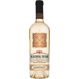 Kazbek Peak Alazani Valley Białe Półsłodkie Wino 0,75L 11%
