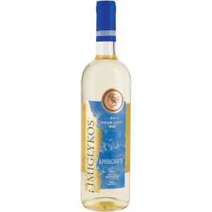 Imiglykos Aphrodite Białe Półsłodkie Wino 0,75L 12%