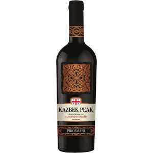 Kazbek Peak Pirosmani Czerwone Półwytrawne Wino 0,75L 12,5%