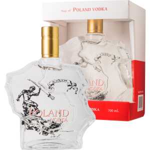 Poland Mapa Gdańsk Wódka 0,7L 40%