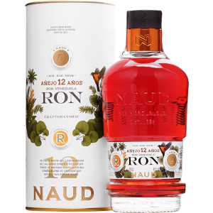 Naud Ron 12YO Rum 0,7L 41% + tuba
