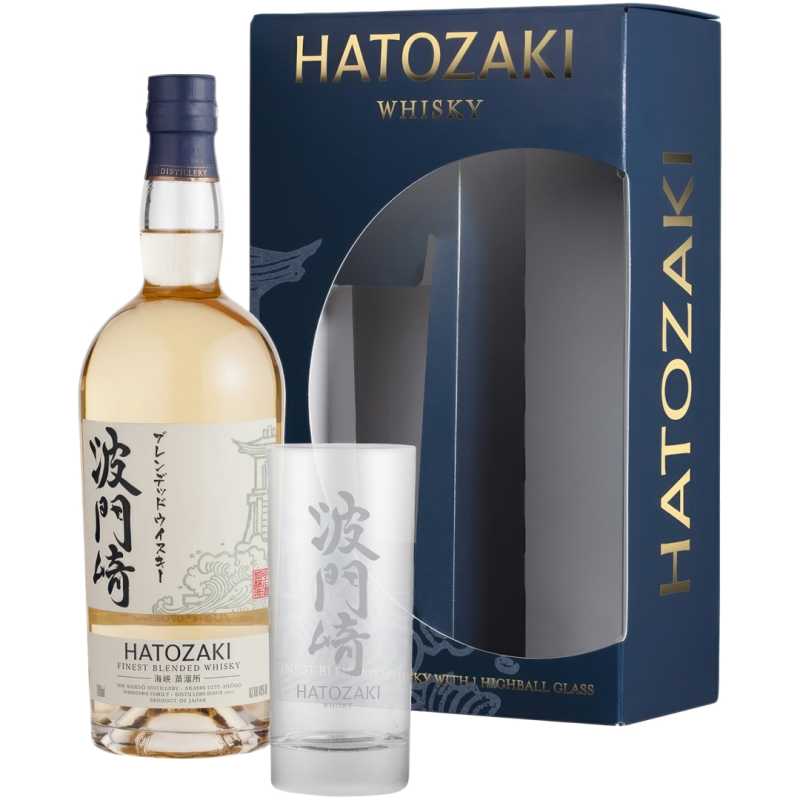 Hatozaki Japanese Blended Whisky 0,7L 40% + szkalnka 2.jpg