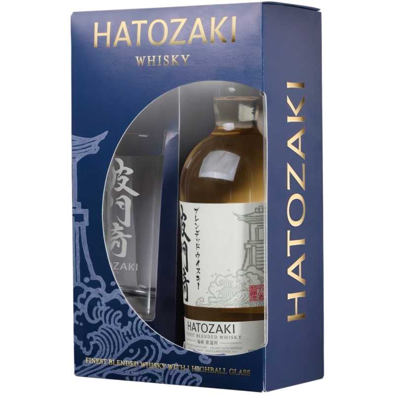 Hatozaki Japanese Blended Whisky 0,7L 40% + szkalnka.jpg