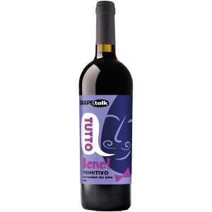 Grape Talk Tutto Bene Primitivo Czerwone Półwytrawne Wino 0,75L 13%