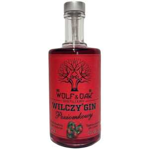 Wolf & Oak Poziomka Gin 0,7L 37,5%