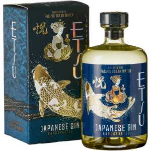 Etsu Handcrafted Deep Ocean Japanese Gin 0,7L 45% + kartonik