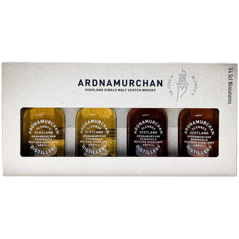 Ardnamurchan Zestaw Miniaturka Whisky 4X 0,05L 49,2% 2.jpg