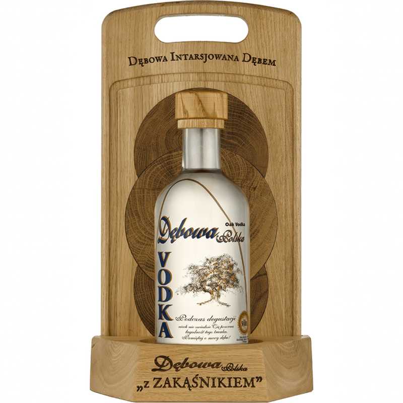 Dębowa Polskaz Z Zakąśnikiem Wódka 0,7L 40% 2.jpg