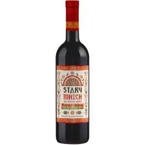 Stary Mnich Czerwone Półsłodkie Wino 0,75L 12%