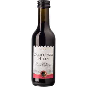 California Hills Ruby Cabernet Czerwone Półwytrawne Wino 0,187L 12,5%