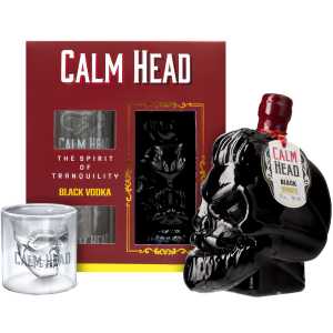 Calm Head Black Wódka 0,7L 40% + 2 kieliszki