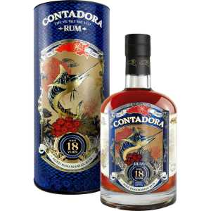 Contadora 18YO Rum 0,7L 40% + tuba