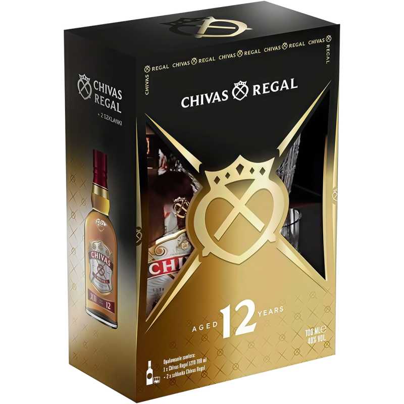 Chivas Regal 12YO Whisky 0,7L 40% + 2 szklanki 2.jpg