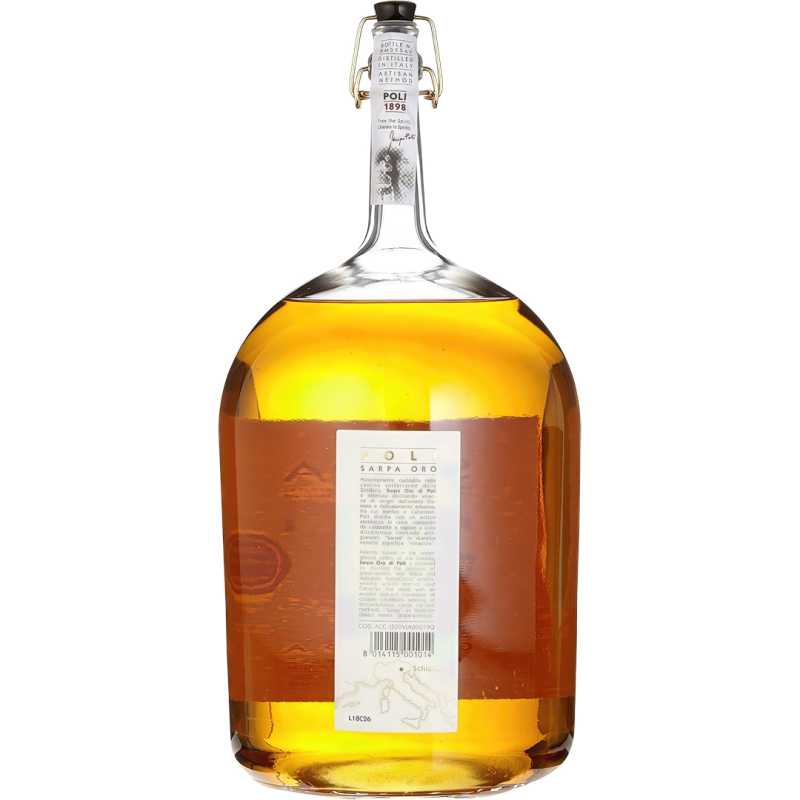 Poli Sarpa Oro Di Poli Grappa 3L 40% + tuba 3.jpg