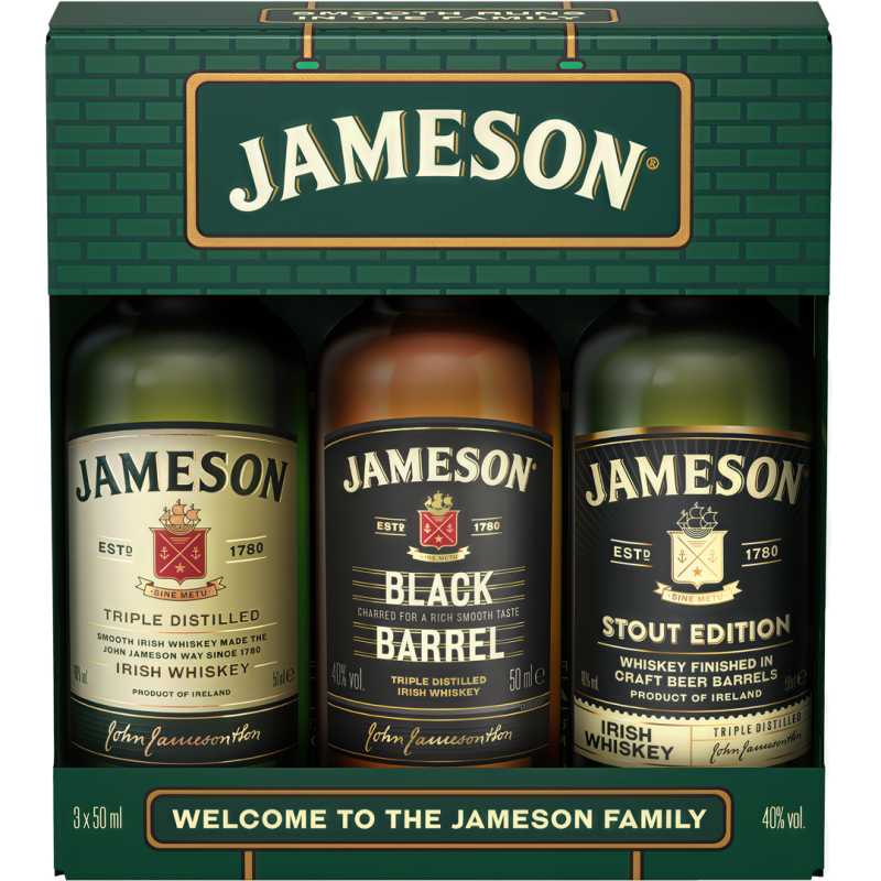 Jameson Zestaw Miniaturka Whisky 3 x 0,05L 40% 2.jpg