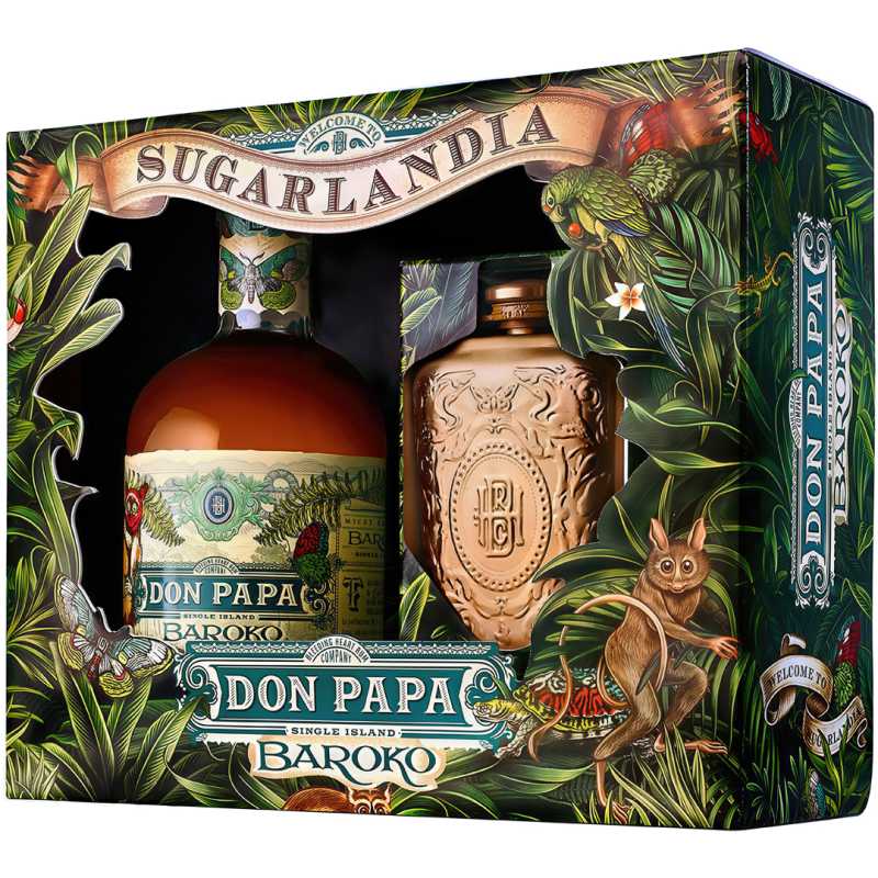 Don Papa Baroko Rum 0,7L 40% + piersiówka.jpg