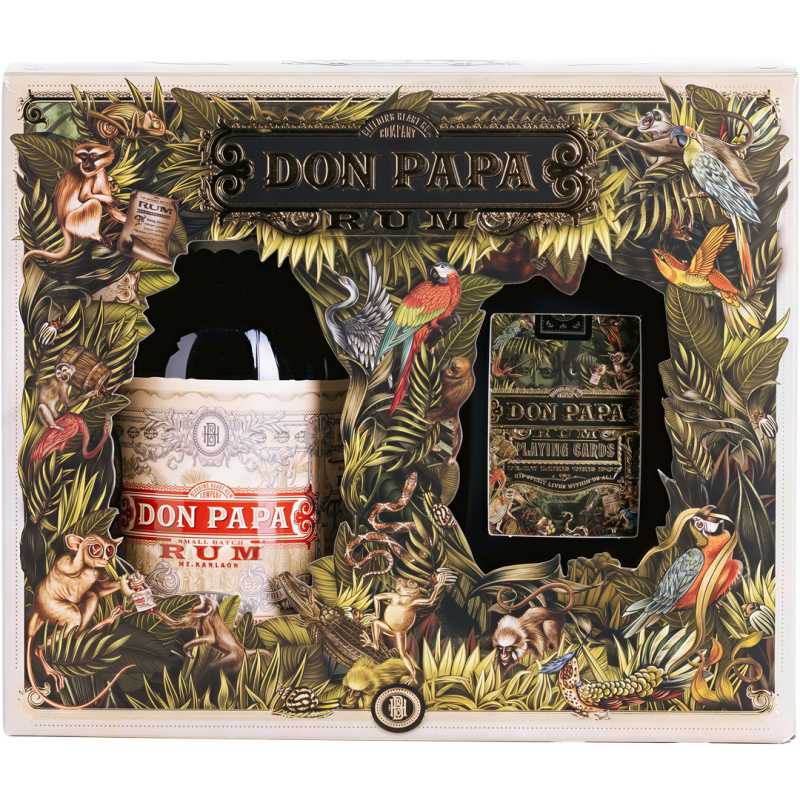 Don Papa 7YO Rum 0,7L 40% + karty do gry.jpg