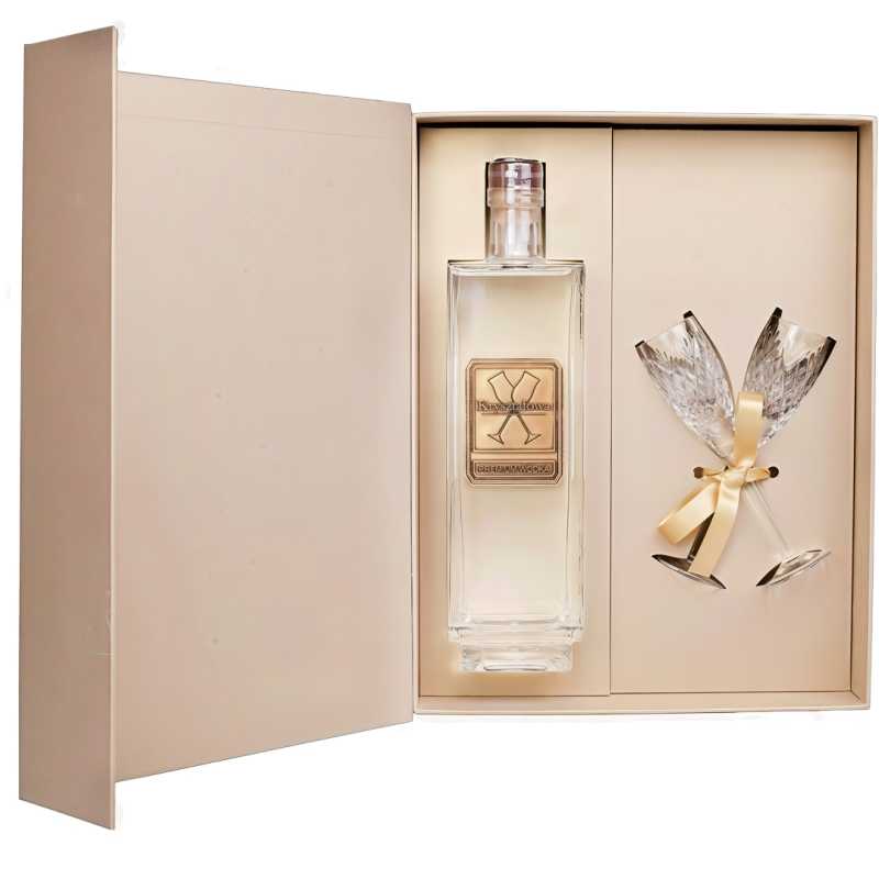Kryształowa Premium Wódka 0,7 40% + 2 kieliszki.jpg