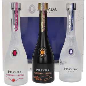 Pravda Zestaw Wódka 3 x 0,2L  37,5% - 40%