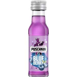 Puschkin Blueberry Miniaturka Likier 0,02L 17,5%
