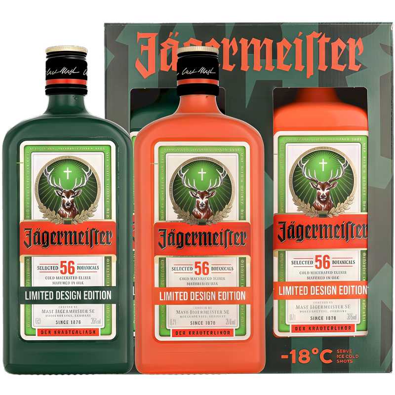 Jagermeister Pantone Green + Orange Twinpack Likier 2 x 0,7L 35%.jpg