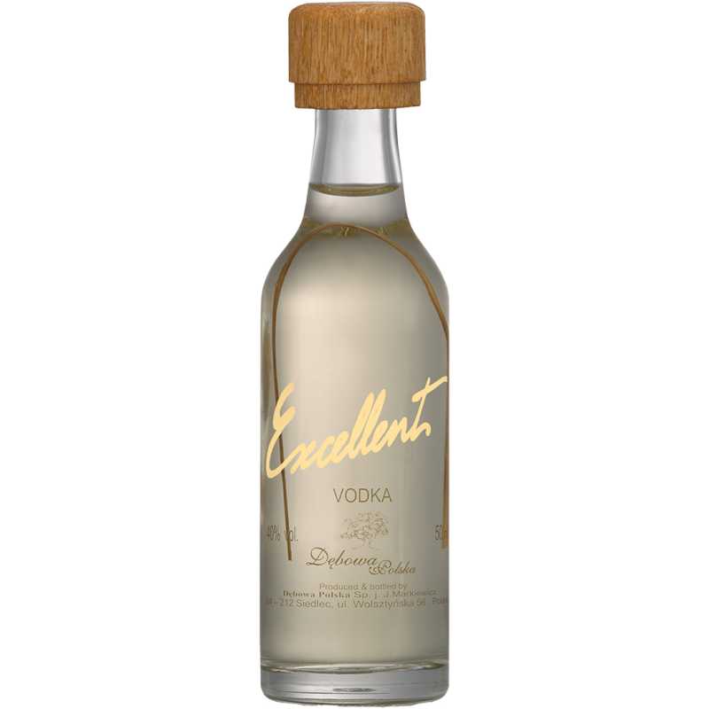 Dębowa Polska Excellent Miniaturka Wódka 0,05L 40% 2.jpg