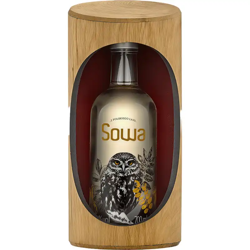 Dębowa Polska Golden Sowa Dziupla Wódka 0,7L 40% + kartonik 2.png