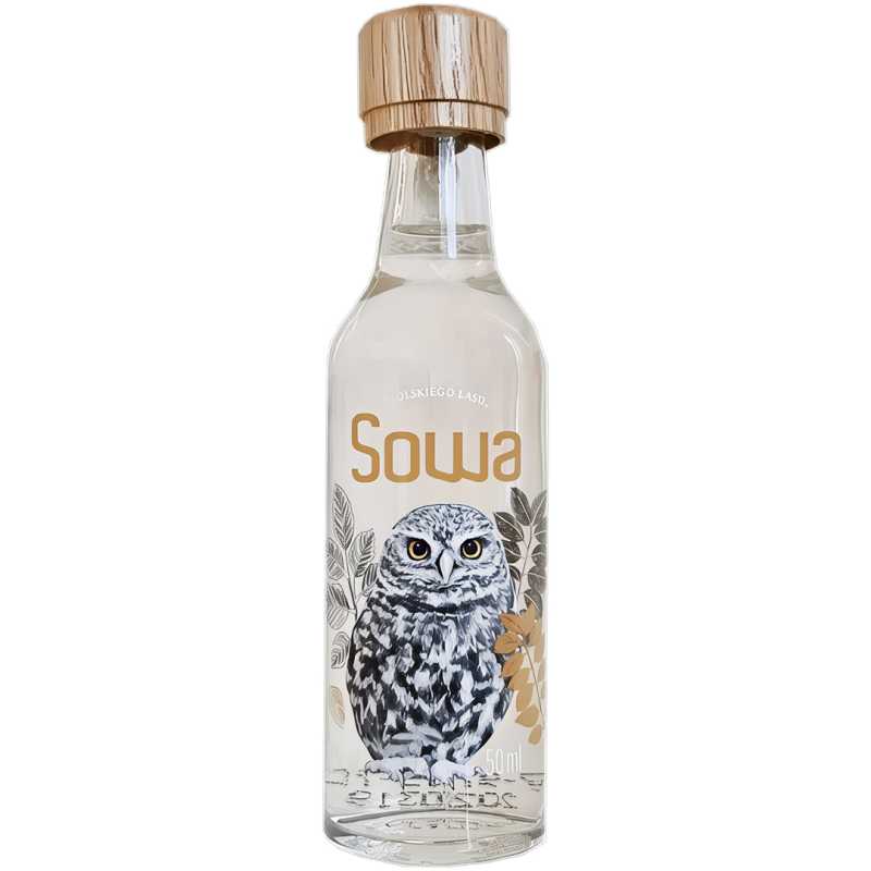 Dębowa Polska Sowa Golden Miniaturka Wódka 0,05L 40%.jpg