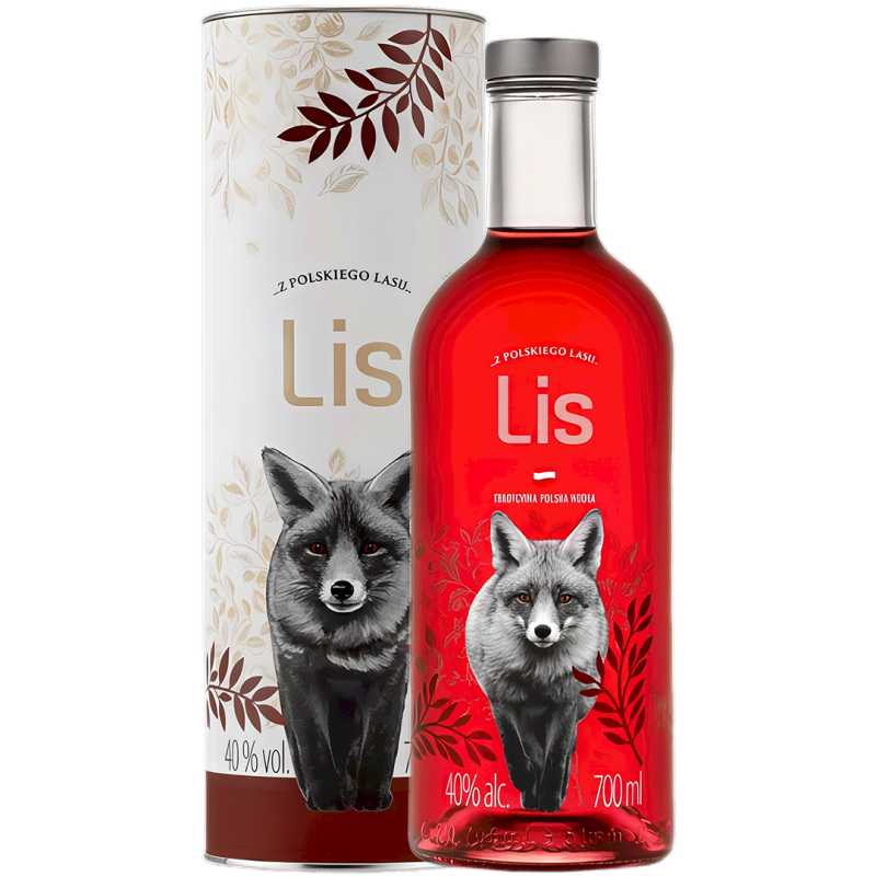 Dębowa Polska Lis Red Wódka 0,7L 40% + tuba 3.jpg