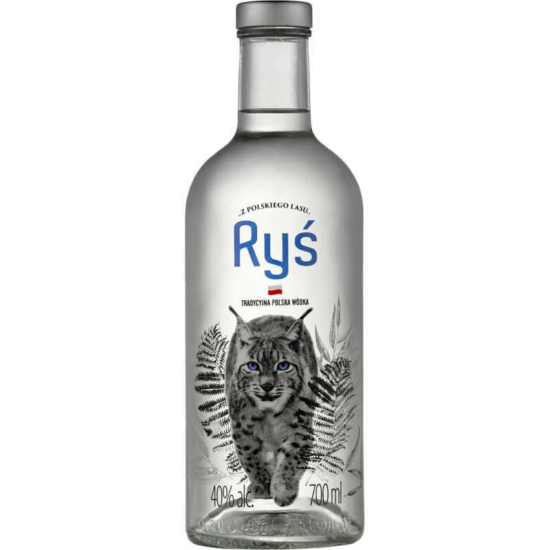 Dębowa Polska Ryś Wódka 0,7L 40% + tuba.jpg