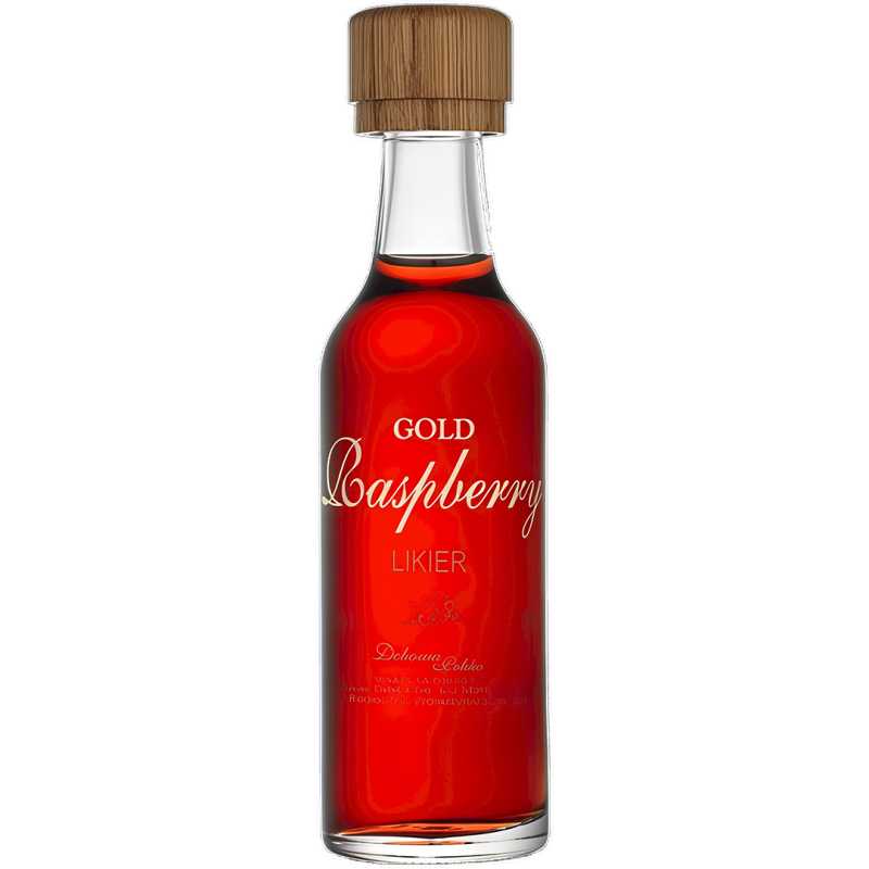 Dębowa Polska Gold Raspberry Miniaturka Likier 0,05L 20% 2.jpg