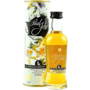 Paul John Christmas Edition 2024 Miniaturka Whisky 0,05L 46% + tuba