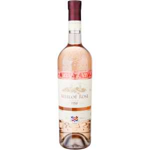 Kazayak Merlot Rose Różowe Półsłodkie Wino 0,75L 12,5%