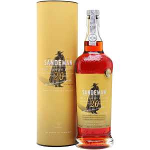 Sandeman Old Tawny Porto 20YO Czerwone Słodkie Wino 0,75L 20% + tuba