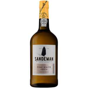 Sandeman White Porto Białe Słodkie Wino 0,75L 19,5% + kartonik