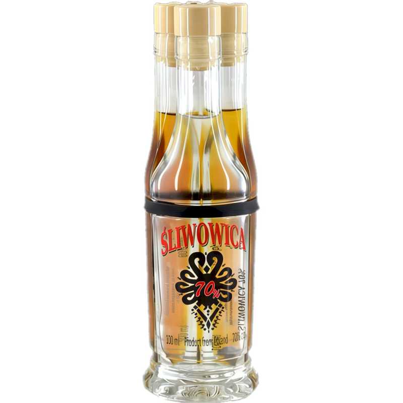 Trio Śliwowe Zestaw Wódka 3 x 0,2L 50% - 70% 2.jpg