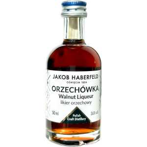 Jakob Haberfeld Orzechówka z Orzechów Włoskich Miniaturka Likier 0,05L 36%