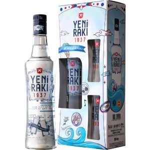 Yeni Raki Wódka 0,7L 45% + kieliszki