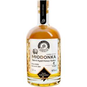 Jakob Haberfeld Barrel Aged Honey Wódka 0,5L 40% + kartonik