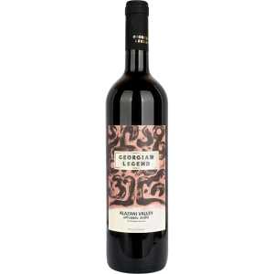 Georgian Legend Alazani Valley Czerwone Półsłodkie Wino 0,75L 12,5%