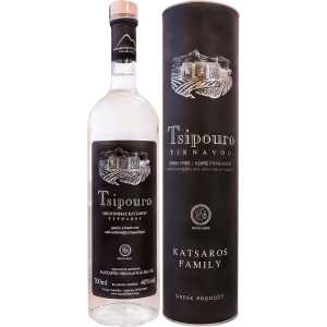Tsipouro Tirnavou Ouzo Wódka 0,7L 40% + tuba