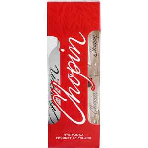 Chopin Rye Wódka 0,5L 40% + kieliszki