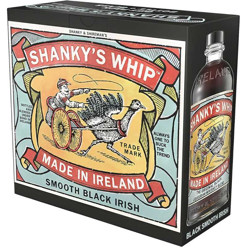 Shanky's Whip Black Likier 0,7L 33% + szkalnka 6.jpg