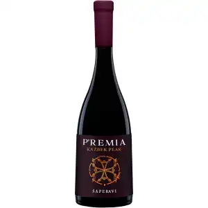 Kazbek Peak Premia Saperavi Czerwone Wytrawne Wino 0,75L 13%