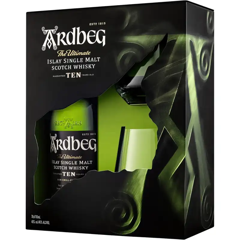 Ardbeg Ten 10YO Whisky 0,7L 46% + 2 szklanki.jpg