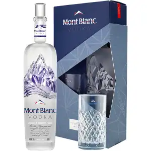 Mont Blanc Wódka 0,7L 40% + szklanka