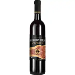 Georgian Horn Kindzmarauli Czerwone Półsłodkie Wino 0,75L 12%