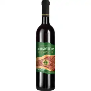 Georgian Horn Alazani Valley Białe Półsłodkie Wino 0,75L 10%