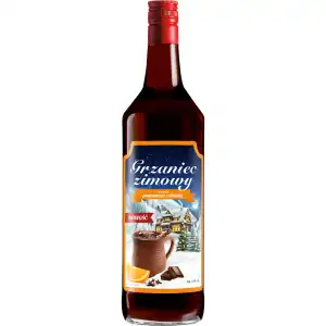 Grzaniec Zimowy Pomarańcza z Czekoladą Czerwone Słodkie Wino 1L 13%